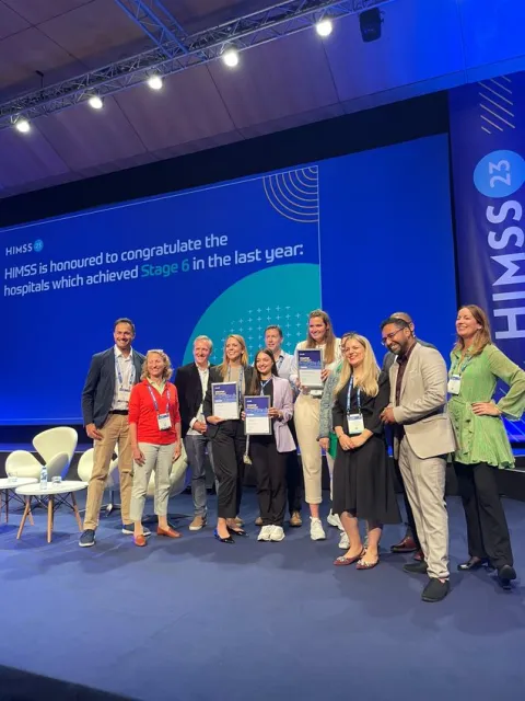 Winners on Stage