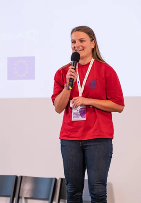 Zsófia Anna Ghira's on stage