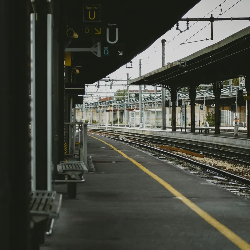 train station platform